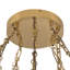Mineral 5-Light Brass dimmable LED Chandelier-1670624177-1670624188