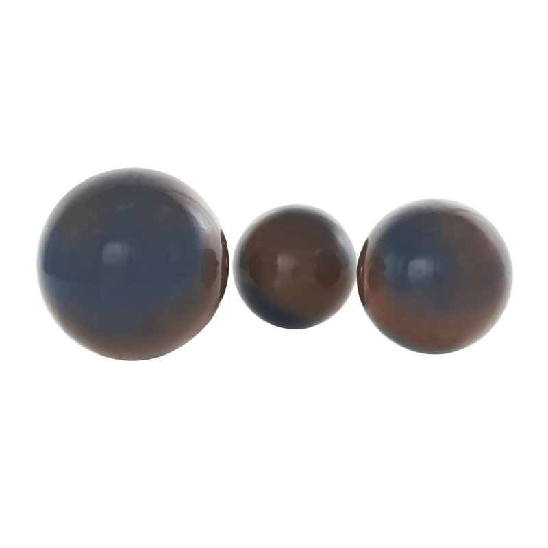 Brillion Plastic Ombre Decorative Orbs & Vase Filler with Accents Set, Glossy