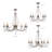 Fabio 6 - Light Dimmable Classic / Traditional Chandelier-1472641936