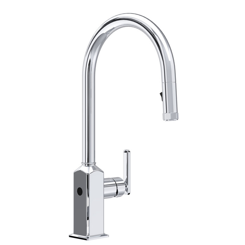 Apothecary Pull-Down Touchless Kitchen Faucet, Polished Chrome