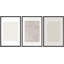 «Geometric Subtle Abstract Modern Minimalist Neutral Home Decor», reproduction d'art sur toile encadrée-1476512232-1531341753