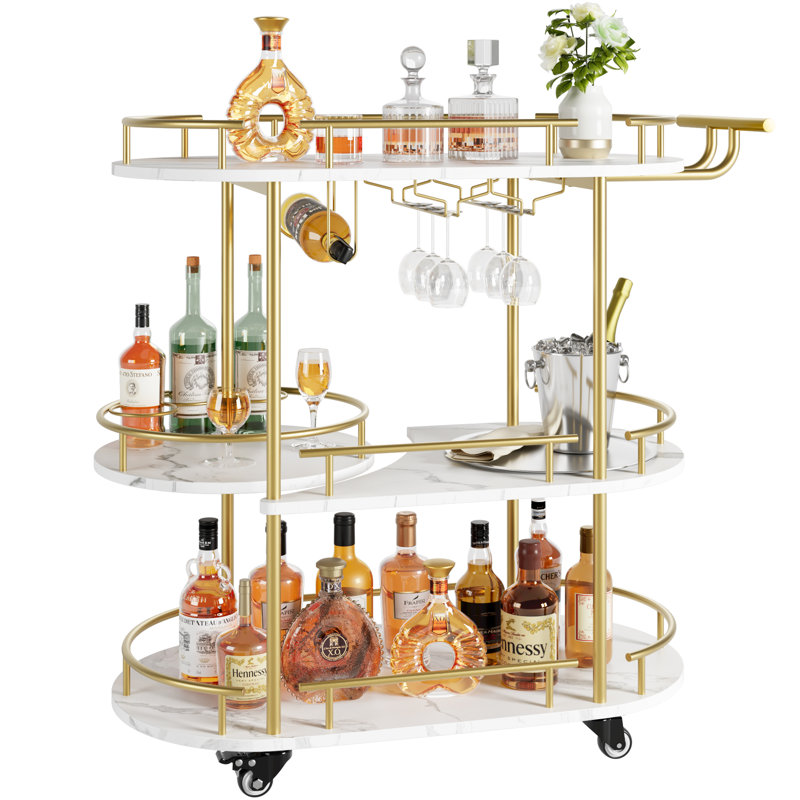 Metal Bar Cart
