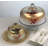 Berries 'n Branches Glass Cake Stand