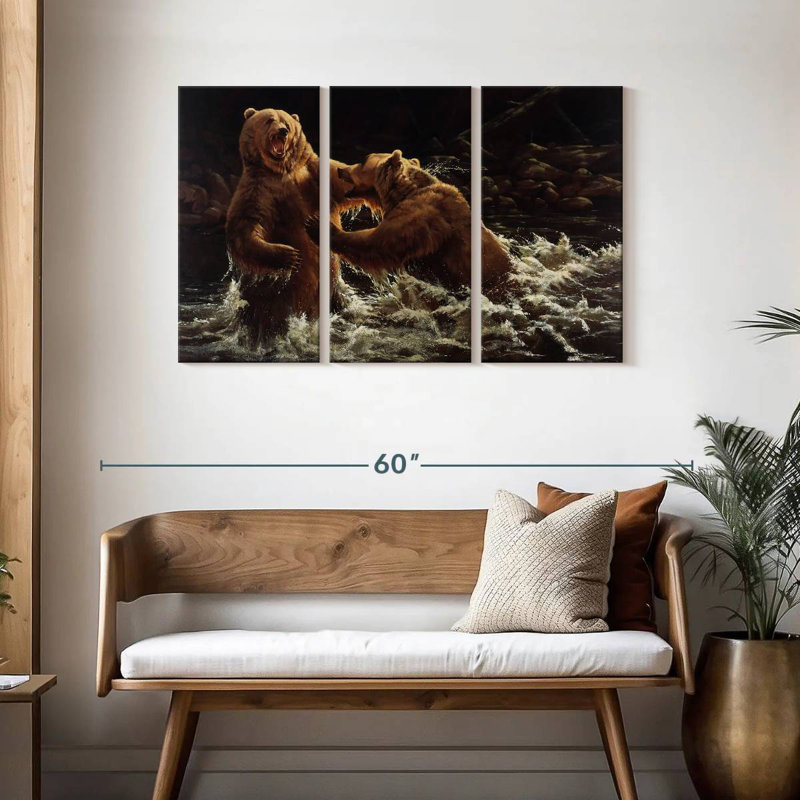 Clash, 28" H x 45" W