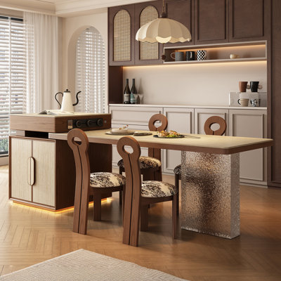 French Retro and Simple Dining Table