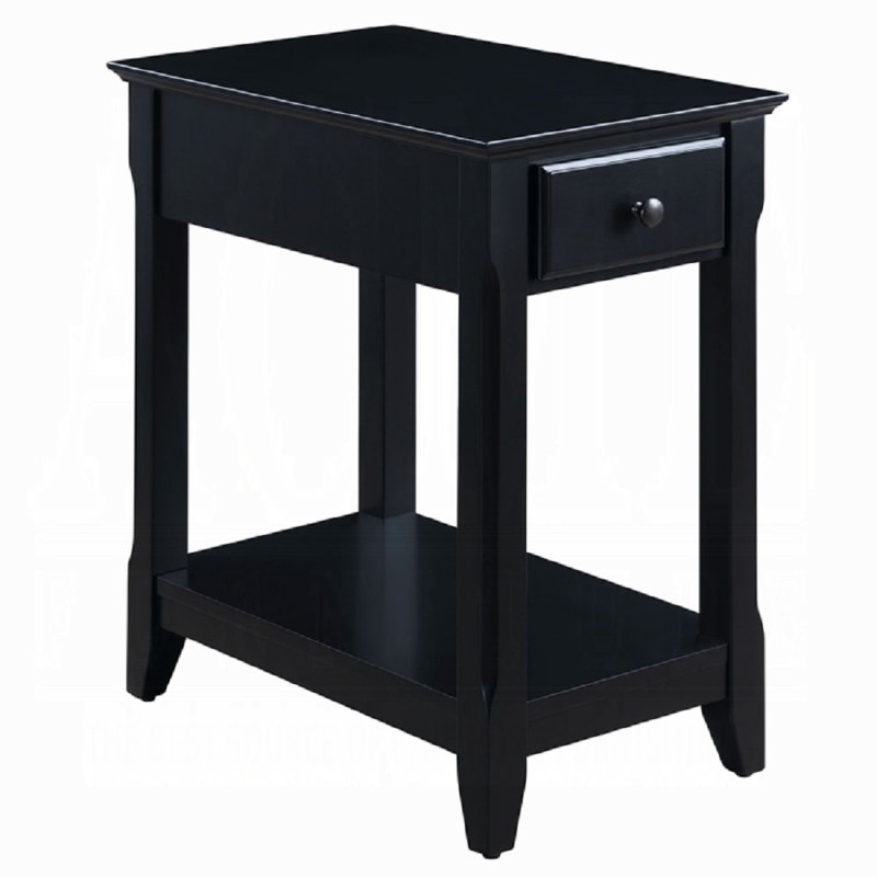 Bertie Accent Table, Black