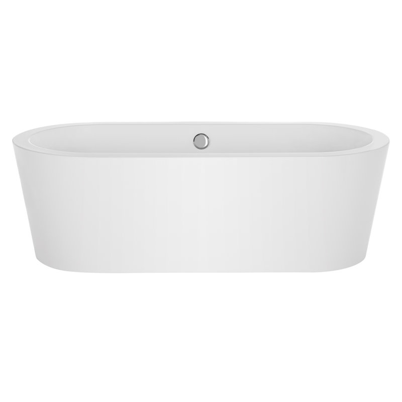 59'' x 32'' Freestanding Soaking Plastic / Acrylic Bathtub