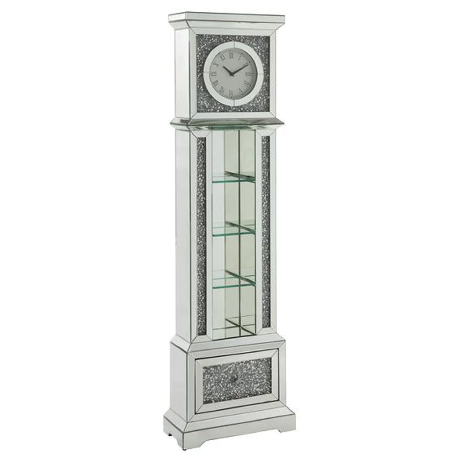 Rosdorf Park Grandfather Clock with Adjustable Chime Volume Wayfair