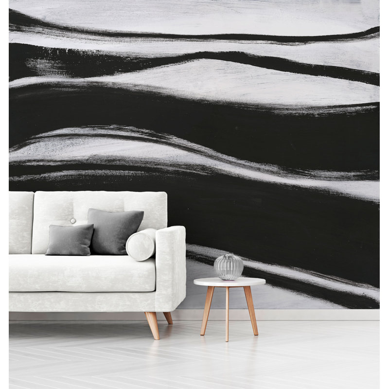 Murale touches de style gras, l 120 po x L 144 po