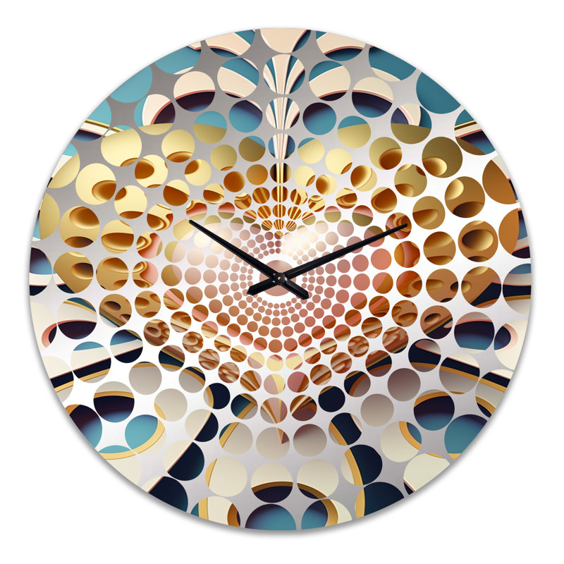 Publow - Horloge murale abstraite romantique, Grand