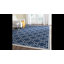 Tapis bleu marine / ivoire Ammundsen-1729431469