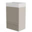 Meuble-lavabo autoportant avec lavabo en céramique-691879248