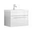 Ensemble de meuble-lavabo simple sur pied 24 po avec lavabo Modern Green
