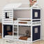 Lit superposé en bois avec tente Yaraghi-1036422583-1036422474