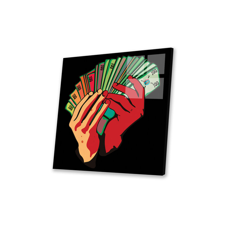 «Silver Hands» - Impression, Unframed, H 24 po x l 24 po x P 0,25 po
