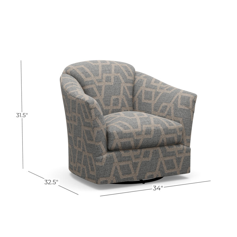 Sam Swivel Chair, Perky 855437