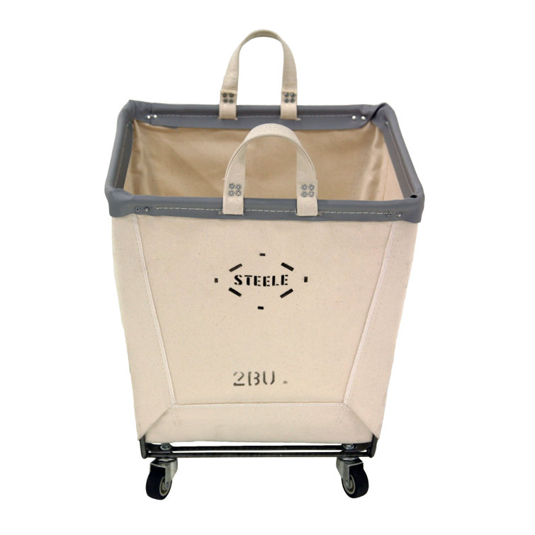 Steele 2-Bushel Canvas Square Bin + Reviews