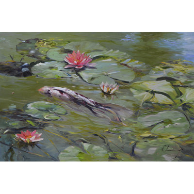 Koi & Lilies III