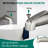 Wall Mounted Shower - Stainless Steel Slide Bar, 7 Function Rainfall, Diverter Valve Mount System Steel, 2 Heads, 1.8 Gpm Flow Rate, Easy To Operate