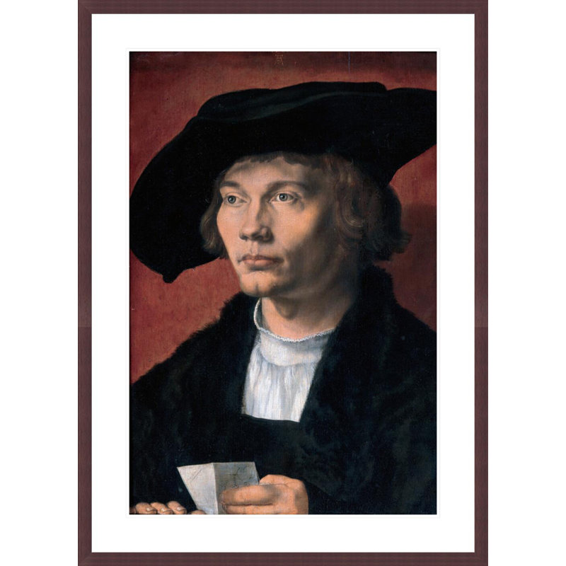 Bernhard Von Reesen par Albrecht Dürer, impression giclée sur cadre, H 41,5 po x l 30,08 po