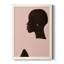 «Pink Silhouette I», reproduction sur toile-88392517-88392518