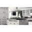 36" KECOM 700 CFM Ducted Island Range Hood in Brushed 430 Stainless Steel