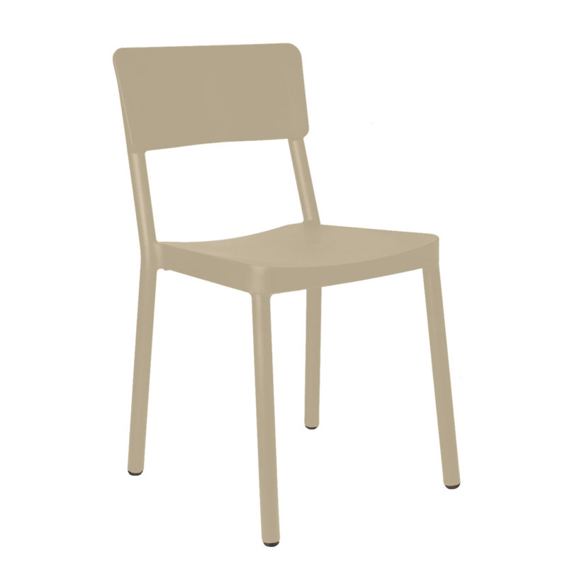 Lisboa Outdoor Dining Side Chair, Sand