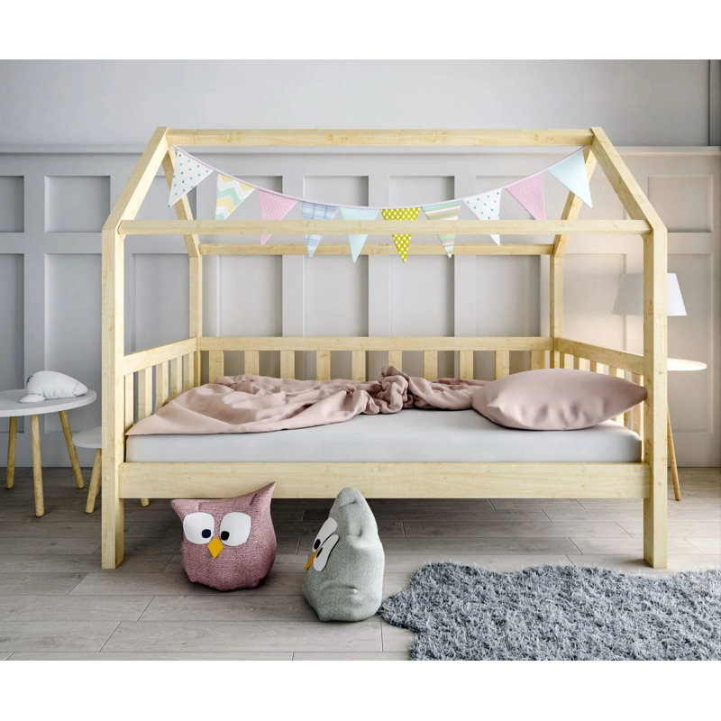 Loudon House Bed, Tan
