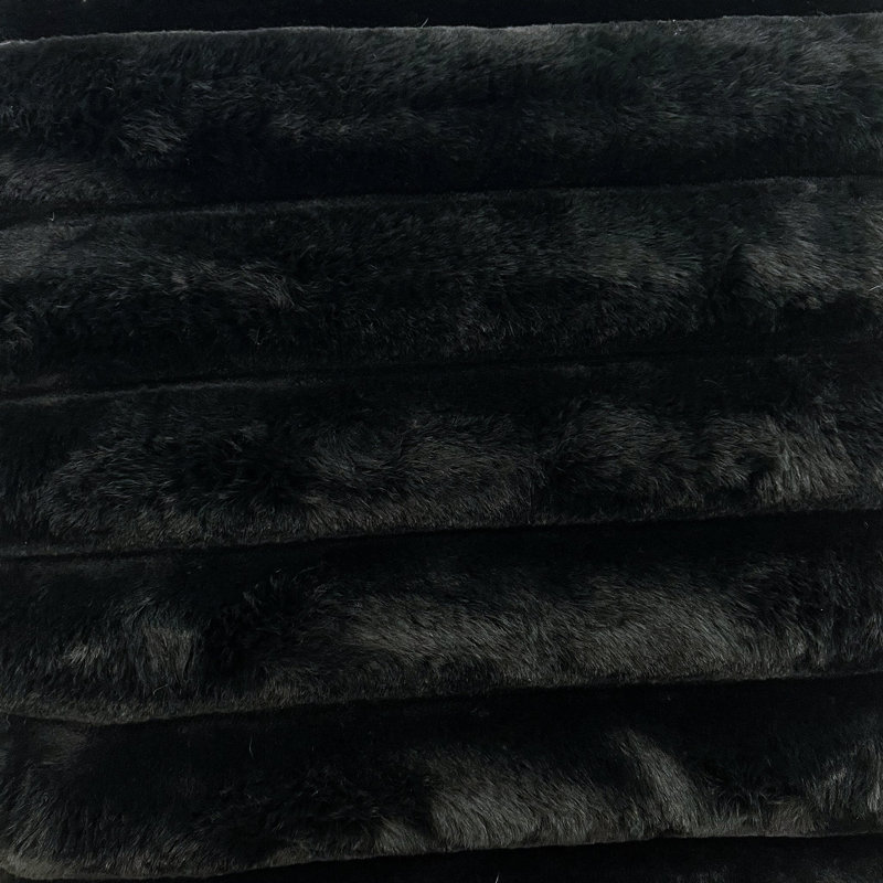 Mulliken Polyester Throw, Black
