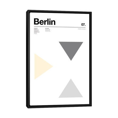 « berlin' », reproduction d’impression sur toile
