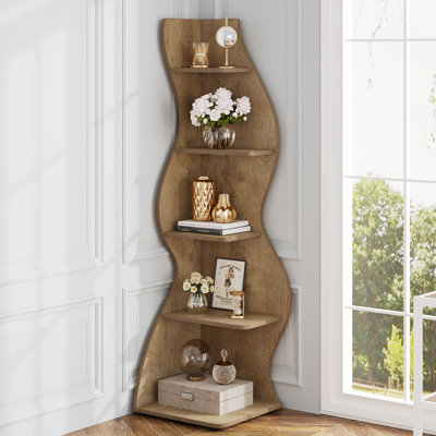 Arhab Corner Bookcase
