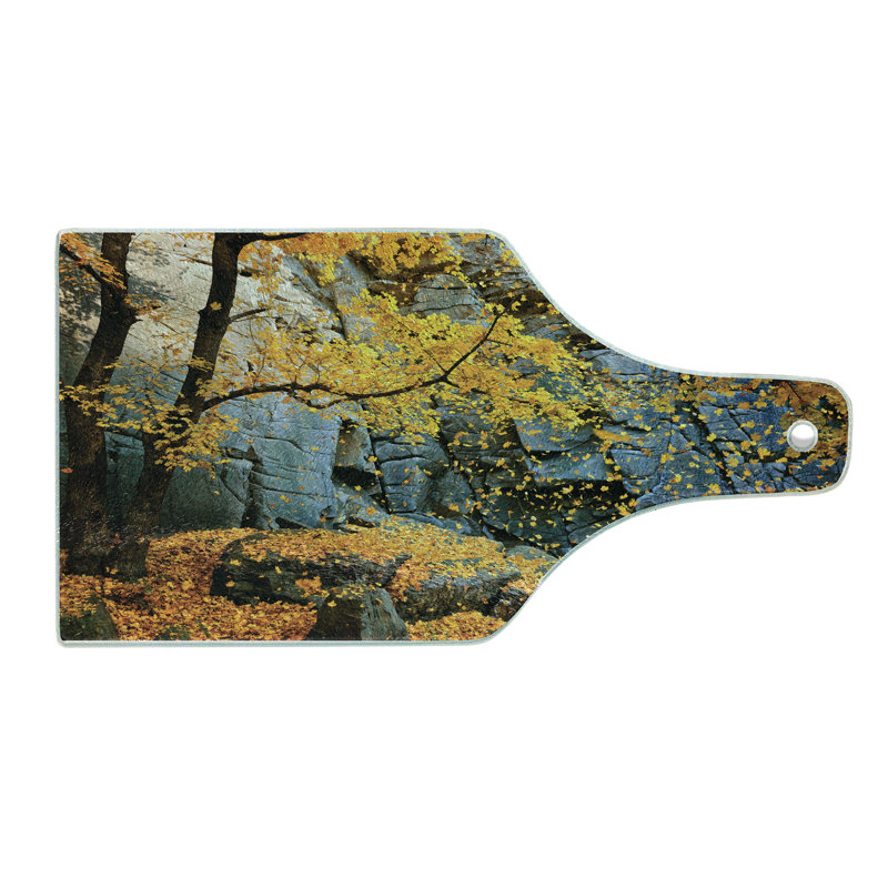 Planche à découper en verre trempé Ambesonne