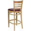 Tabouret de bar en bois Ladder Back-1115715462-1084718890