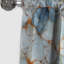 Rideau occultant en marbre or et bleu Crystal Vein - 1 panneau-107539264