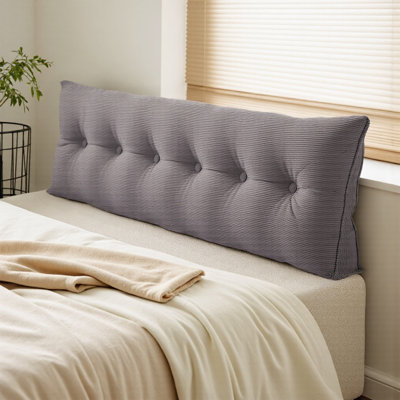 Wedge Headboard Pillow with Removable Cover