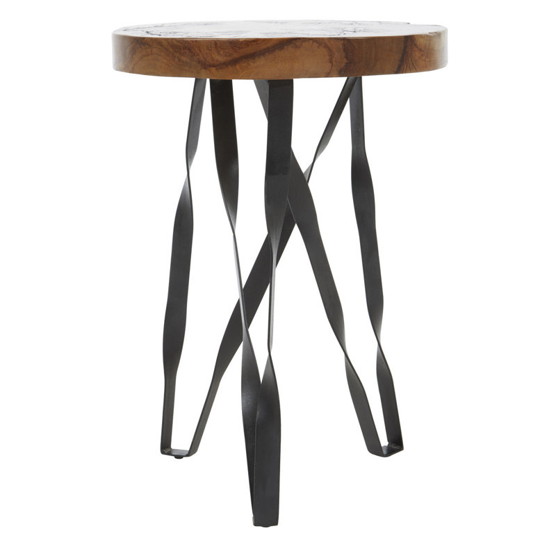 Brecksville Solid Wood Accent Stool