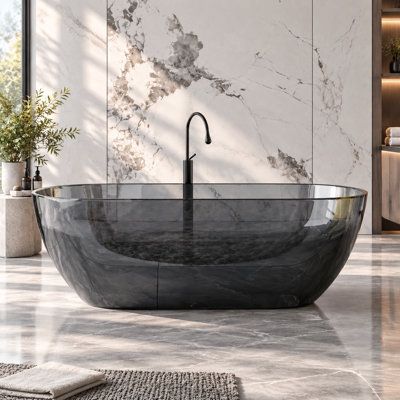 Baignoire de trempage autoportante ovale KUKUSIGA