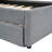 Upholstered Platform Bed With Trundle-1051441042