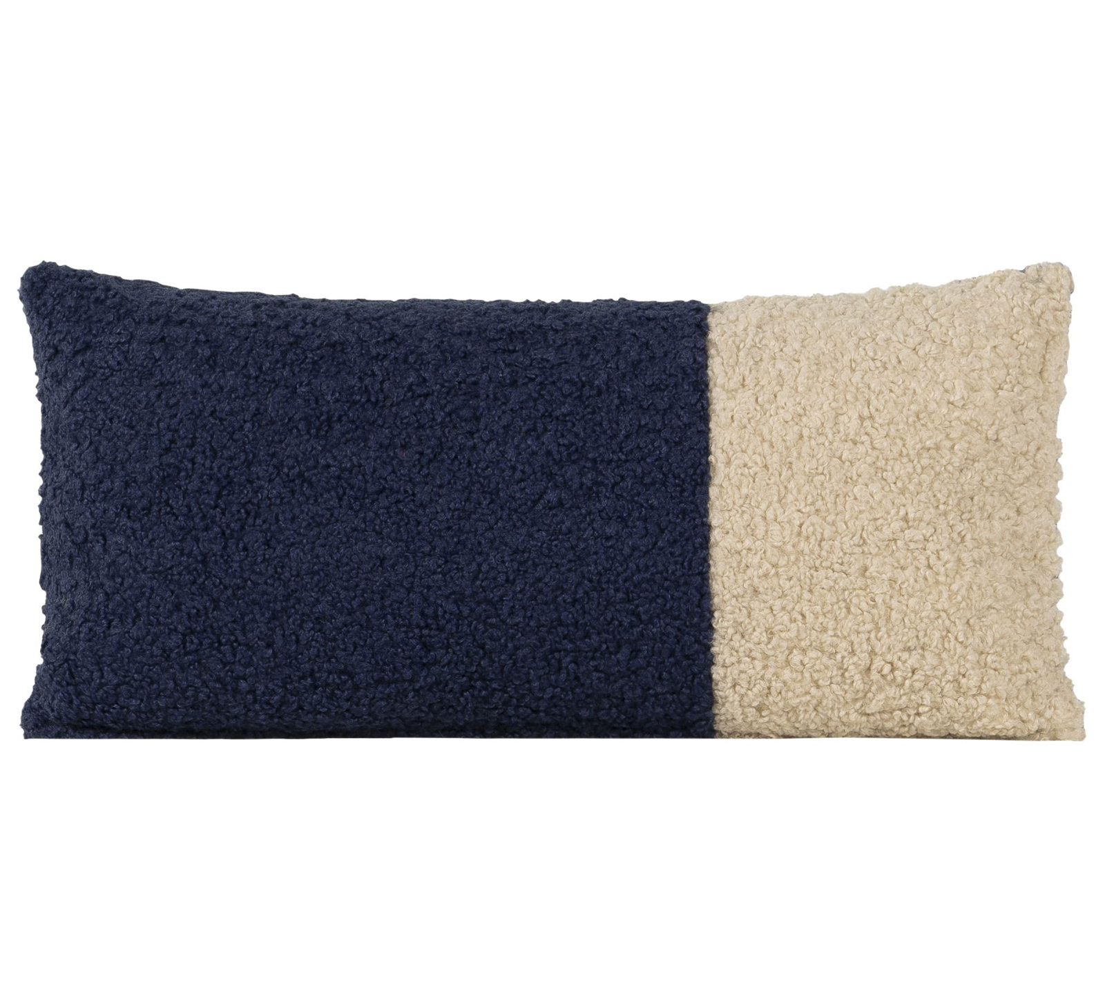 Hanka 26" x 14" Throw Pillow, Indigo