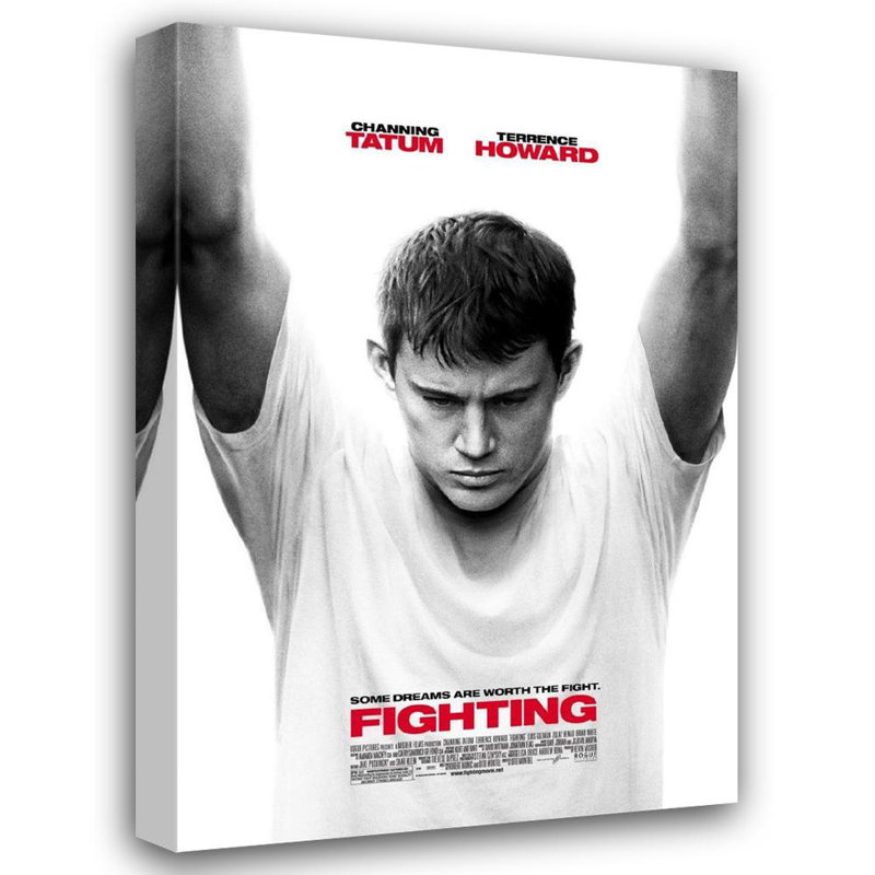 Fighting, 24" H x 16" W