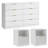 3-Piece 8-Drawer Dresser & 1-Drawer Nightstand Set-122254867