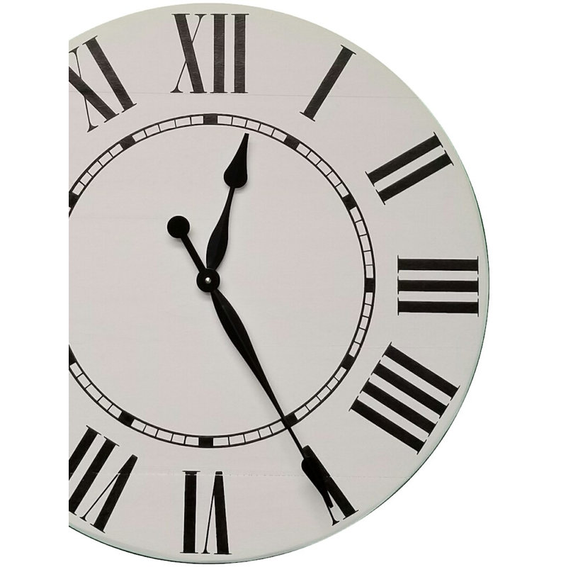 Horloge murale surdimensionnée Rainey, Très grand