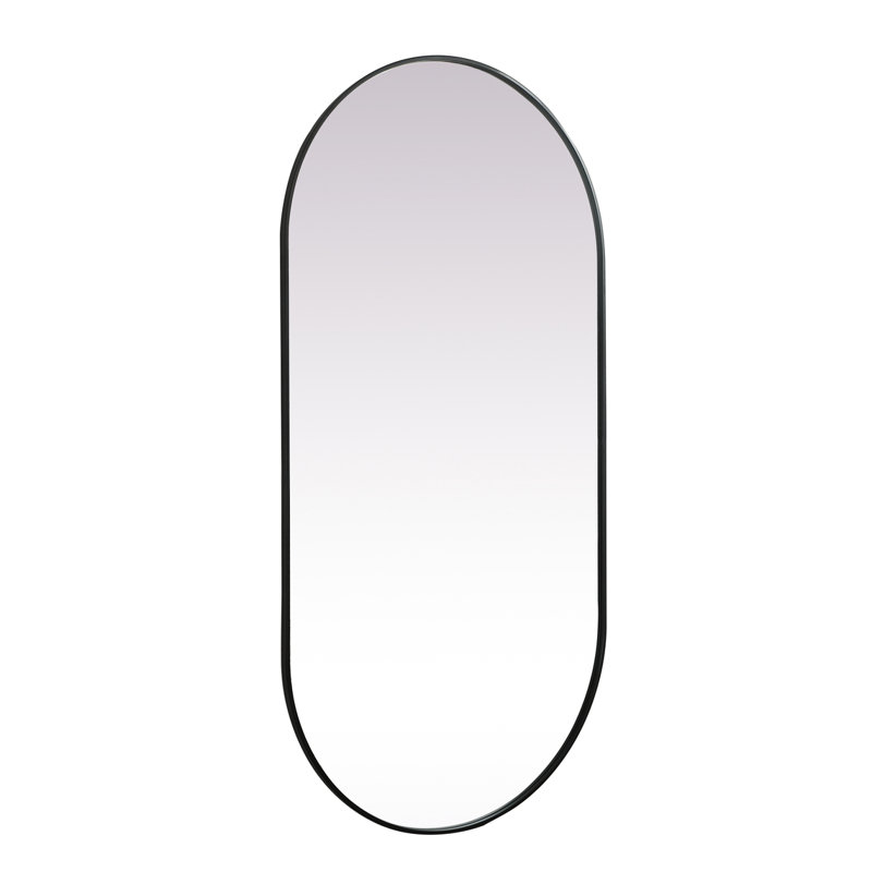 Miroir Elington, 72 po x 36 po, Noir