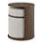 Pull-Out Combo End Table with Detachable Stool