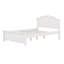 Platform Bed With Flower Shape Headboard-125980805