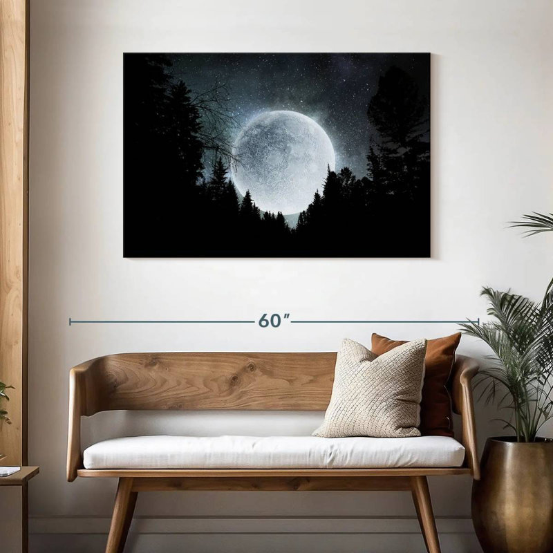 Lune Oberle extérieure, H 30 po x l 45 po