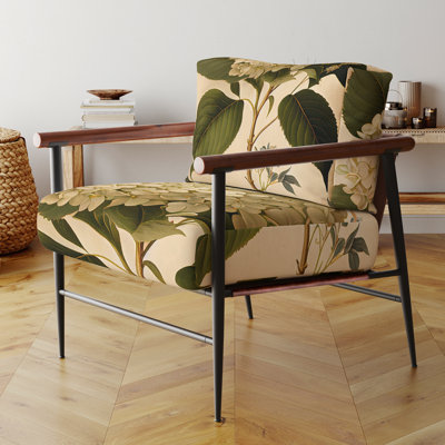 Cropper - Fauteuil rembourré à motif floral