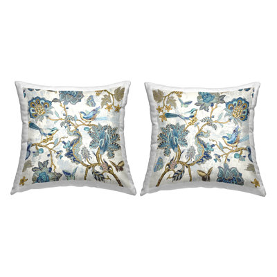 Floral Throw Pillow