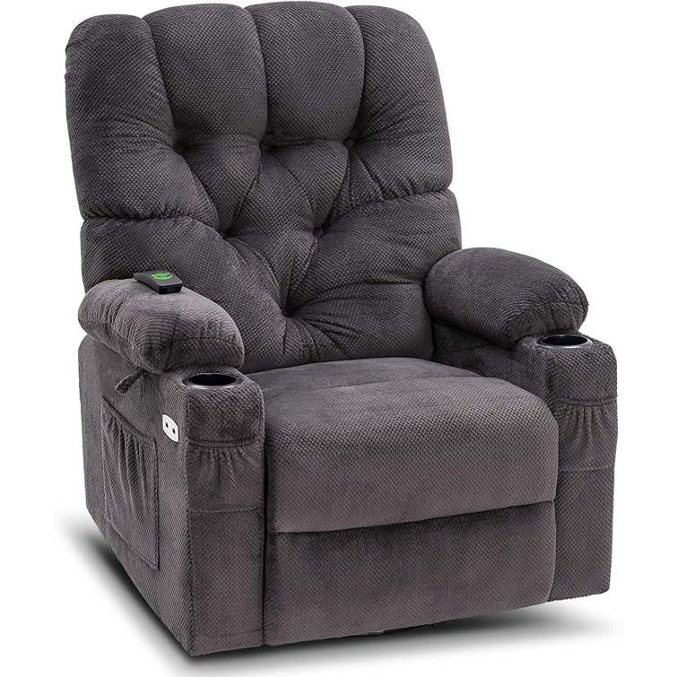 Electric Power Swivel Glider Rocker Recliner Chair with Remote Control