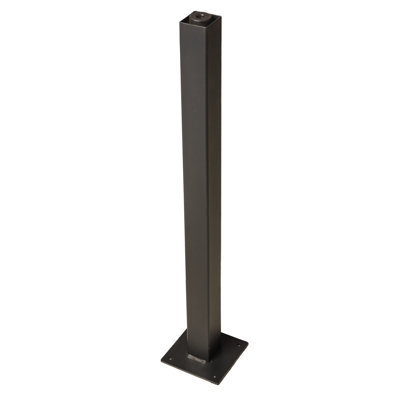 Square Steel Corner Leg Square Dining Height